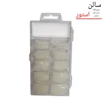تیپ کاشت ناخن ۱۰۰ عددی مقاوم و انعطافپذیر مناسب کاشت ژل و اکریلیک